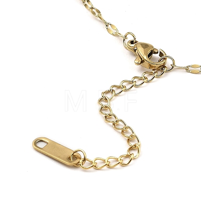Heart Brass Micro Pave Cubic Zirconia Pendant Necklaces NJEW-E105-10KCG-1