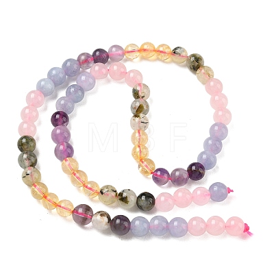 Natural Mixed Gemstone Beads Strands G-E576-07A-1
