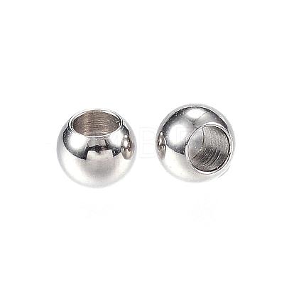 304 Stainless Steel Beads STAS-D448-070P-1