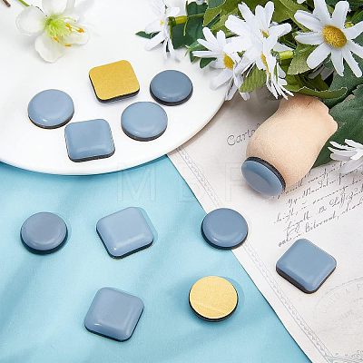 24Pcs 2 Styles Self Adhesive Plastic Furniture Sliders FIND-CA0001-92-1