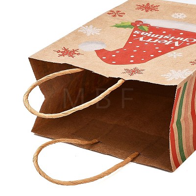 Christmas Theme Rectangle Paper Bags CARB-F011-01A-1