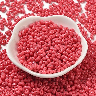 Baking Paint Glass Seed Beads SEED-K009-01A-18-1