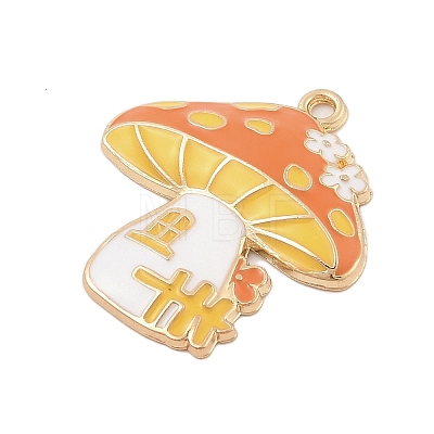 Thanksgiving Day Alloy Enamel Pendants FIND-Z064-03F-1