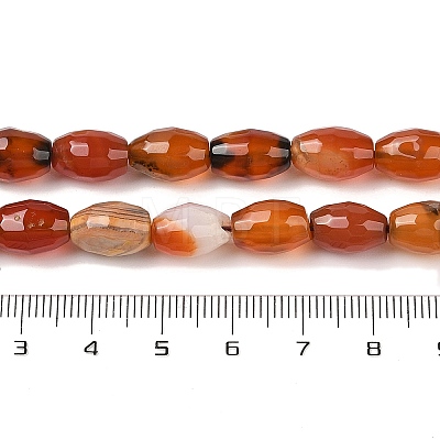 Natural Agate Beads Strands G-Q194-B01-01J-1