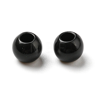 Opaque Acrylic Beads OACR-I006-01B-1