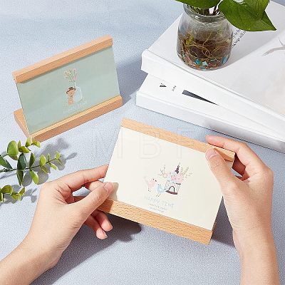 5 Inch Horizontal Desk Photo Frame DIY Kit DIY-WH0319-63-1