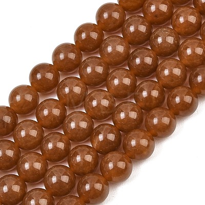 Dyed Natural White Jade Beads Strands GG-CBAD029-A04-10mm-1
