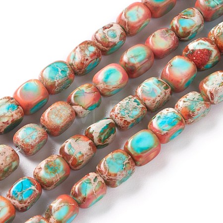 Natural Regalite/Imperial Jasper/Sea Sediment Jasper Beads Strands X-G-Z008-01D-1