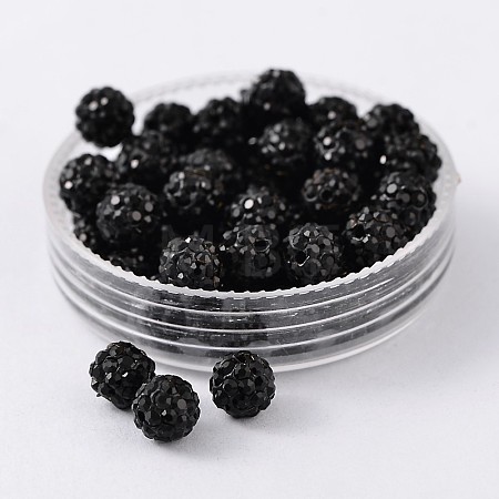 Pave Disco Ball Beads RB-Q195-A6mm-280-1