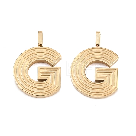 304 Stainless Steel Charms STAS-L022-589G-1