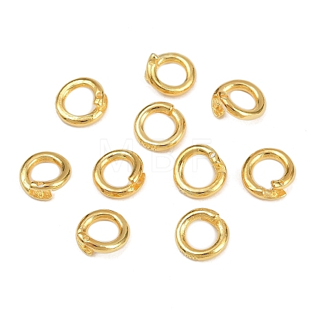 925 Sterling Silver Locking Jump Rings STER-H105-25G-1