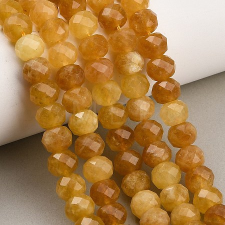 Faceted Dyed Natural White Jade Beads Strands GG-CBAE966-01B-F-1