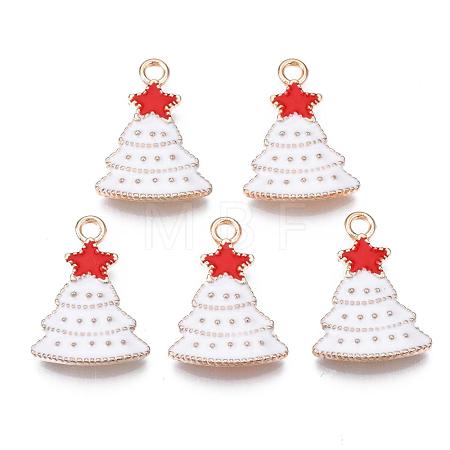 Alloy Enamel Pendants ENAM-S115-025-1