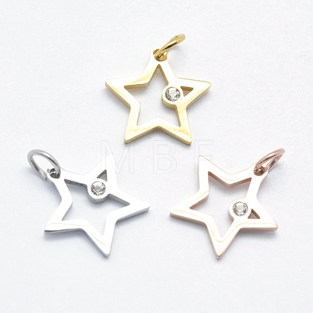 316 Surgical Stainless Steel Pendants STAS-K178-01A-1