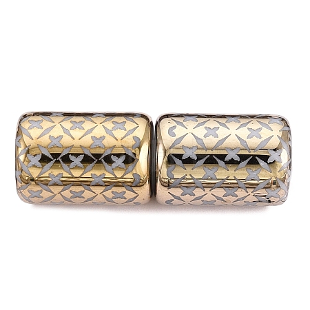 Electroplate Glass Beads EGLA-N026-02A-I02-1