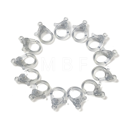 Transparent Plastic Lobster CLaw Clasps LS-KY-H005-A04-1