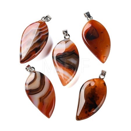 Dyed & Heated Natural Agate Pendants GG-CBACB71-05P-10-1