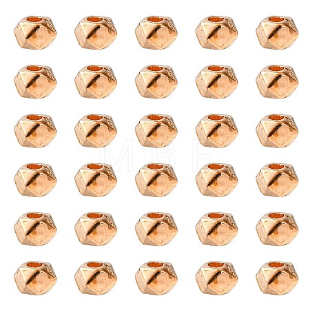 Polyhedron Alloy Finding Beads FIND-YW0004-25RG-1