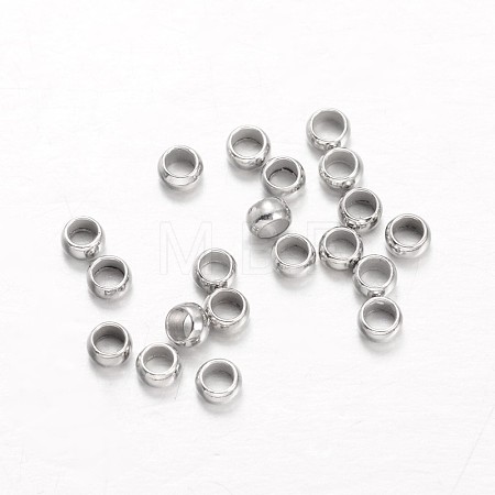 Brass Crimp Beads LS-X-KK-L134-32P-1