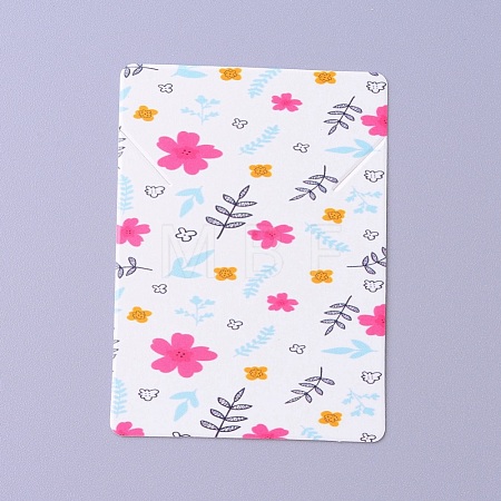Cardboard Necklace Display Cards CDIS-F002-02B-1