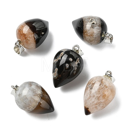 Natural Agate Pendants GG-K002-13D-1