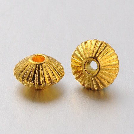 Tibetan Style Alloy Spacer Beads K093Y012-1