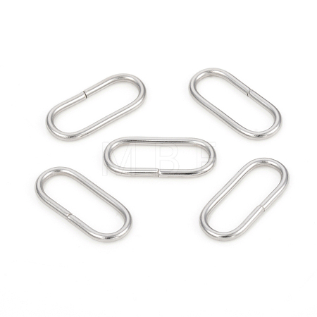 Non-Tarnish 304 Stainless Steel Linking Rings STAS-I149-17P-1