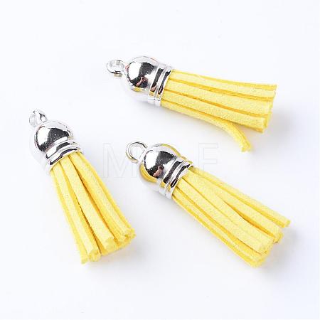 Faux Suede Tassel Pendant Decorations FIND-T002-A17-1
