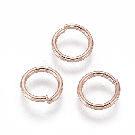 304 Stainless Steel Open Jump Rings STAS-O098-02RG-11-1