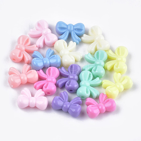 Opaque Acrylic Beads X-MACR-S296-68-1