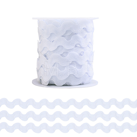 1 Roll Polyester Wave Bending Fringe Trim OCOR-ME0001-97C-1