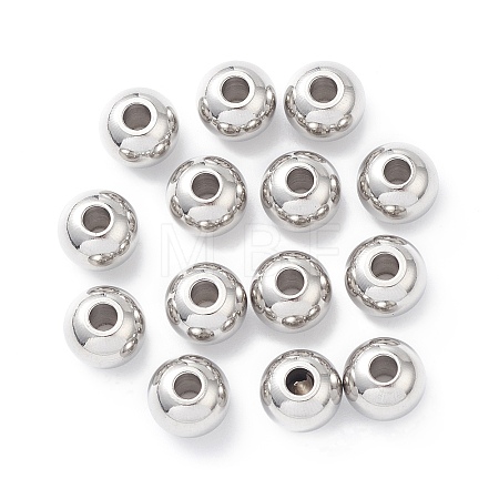 Tarnish Resistant 304 Stainless Steel Spacer Beads STAS-T021-8-1