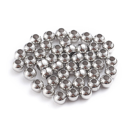 Tarnish Resistant 304 Stainless Steel Beads STAS-G230-P01-1
