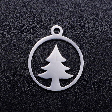 Non-Tarnish 304 Stainless Steel Hollow Pendants LS-STAS-Q201-JN301-1-1