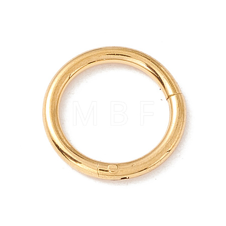 304 Stainless Steel Twister Clasps STAS-C054-01G-1