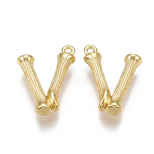 Brass Pendants KK-T038-193G-V-1