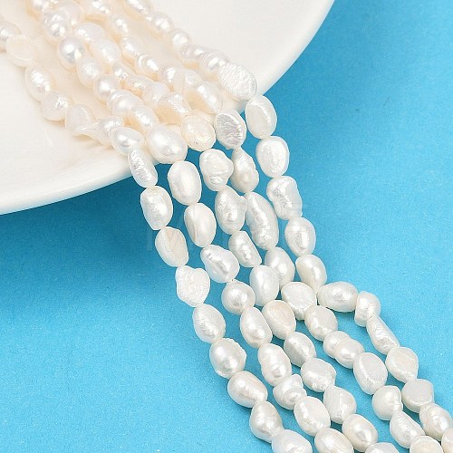 Natural Cultured Freshwater Pearl Beads Strands PEAR-P064-20H-02A-1