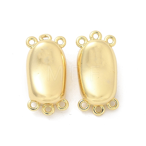 Brass Box Clasps KK-Z083-21G-1