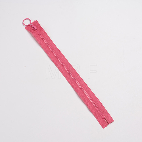 Resin Close End Zippers FIND-WH0052-44K-1