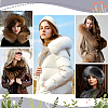 Artificial Wool Fur Collar AJEW-PH0008-64D-5