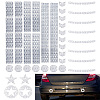 Waterproof PET Plastic Reflective Stickers DIY-WH0580-67A-1