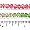 Transparent Painted Glass Beads Strands DGLA-A034-T8mm-A18-3