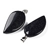 Synthetic Blue Goldstone Pendants GG-CBACB71-05P-11-2
