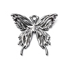 Rack Plating Alloy Pendants PALLOY-V002-10B-1