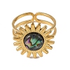 Stainless Steel Cuff Open Rings RJEW-JR01077-02-5