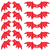 Gorgecraft Leather Bat's Left & Right Wing Ornament Accessories DIY-GF0005-62C-1
