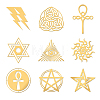Nickel Decoration Stickers DIY-WH0450-169-1