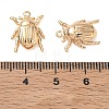 Brass Charms KK-CBA61F8-03G-3