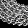 Natural Quartz Crystal Beads Strands G-C280-B14-10mm-4