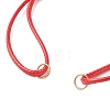 Adjustable Waxed Polyester Cord Bracelet Making AJEW-JB01313-01-2